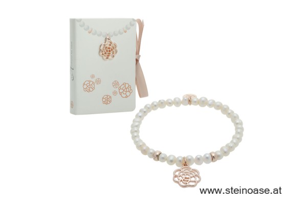 Armband Perle & Rose